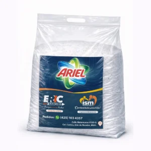 Jabón en Polvo ARIEL 10 kg – Detergente para Lavado de Ropa a Granel